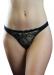 Cotton String Brief With Lace, In Many Colors